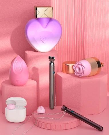 A collection of discreet sex toys designed for women, ideal as sex toys for beginners and experienced users.